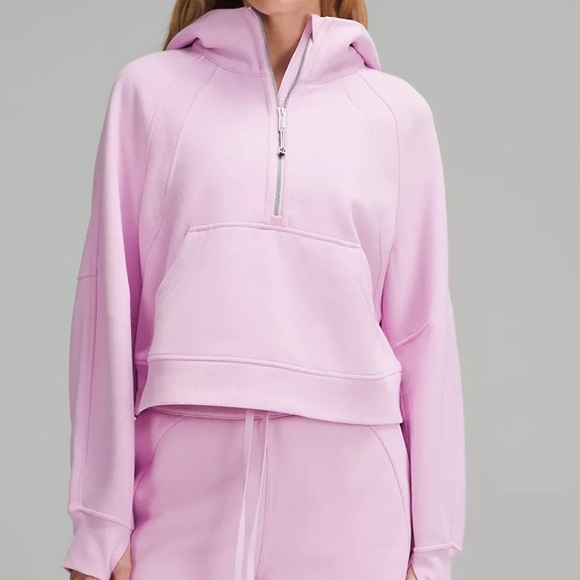 Lululemon Scuba Oversized Half-zip Hoodie in Ivory - Picture 6 of 6